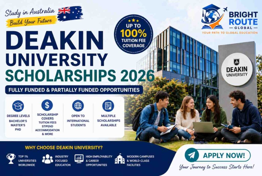 deakin university scholarships 2026, study in australia scholarships