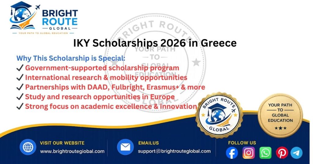 IKY Scholarships 2026 in Greece for international students