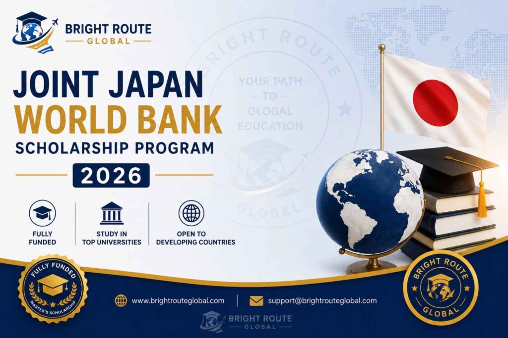Joint Japan World Bank Scholarship Program 2026 Fully Funded