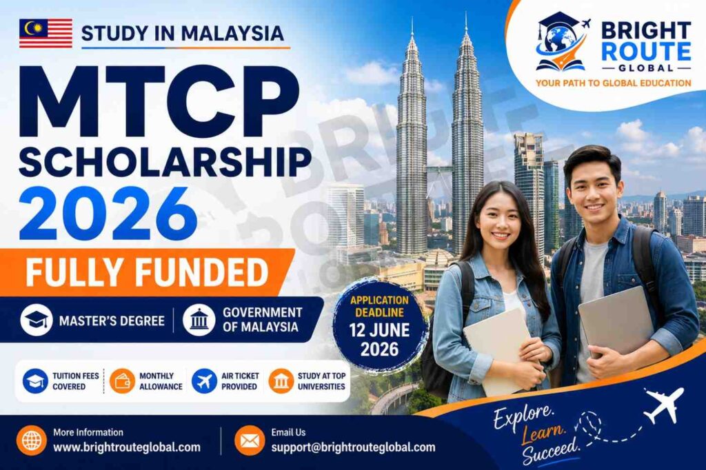 mtcp scholarship 2026 malaysia fully funded