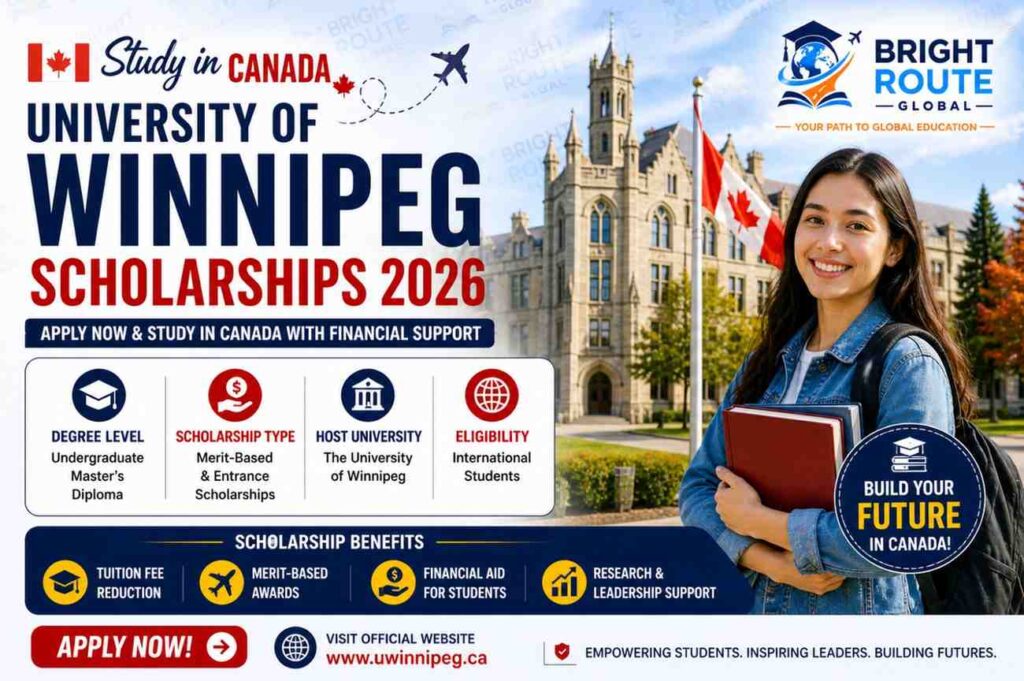 university of winnipeg scholarships 2026 in canada