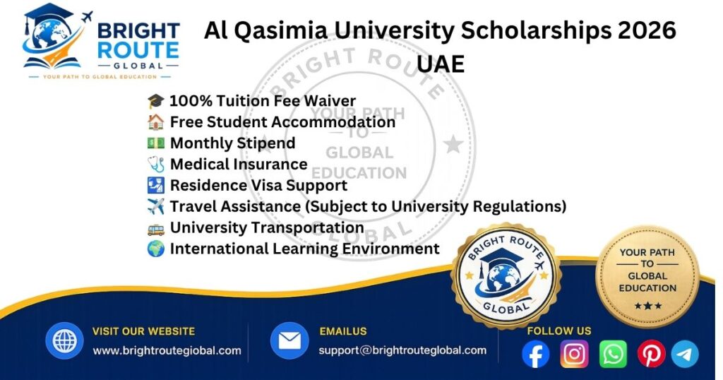 Al Qasimia University Scholarships 2026 UAE