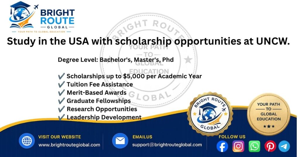 UNCW Scholarships 2026 for International Students UNCW Scholarships 2026 for International Students