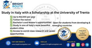 University of Trento Scholarship 2026 Italy for International Students