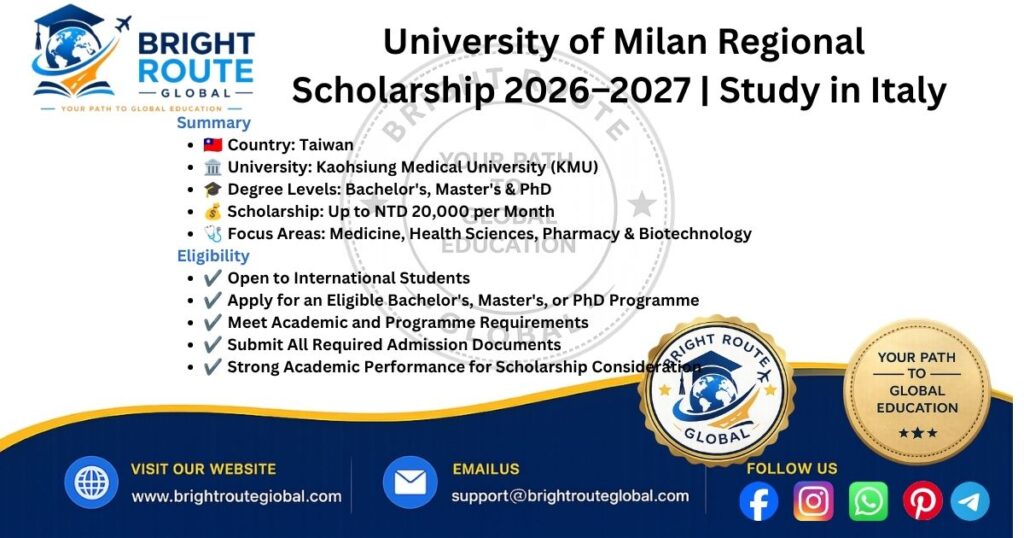 International students at Kaohsiung Medical University studying medicine with KMU scholarships in Taiwan.