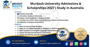 International students studying at Murdoch University with scholarship opportunities in Australia.