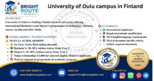University of Oulu campus in Finland