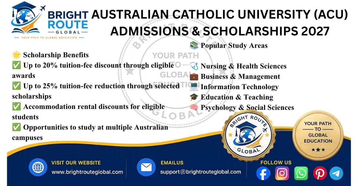 Australian Catholic University (ACU) Scholarships